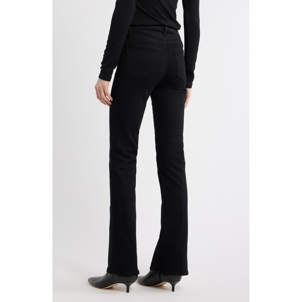 Paige Womens Skyline Boot Black Minimalist Quiet Luxury Workwear Jeans Size 24